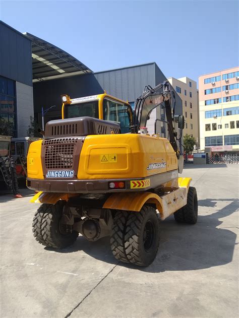 china 7 ton wheeled excavators|JG75X 7 Ton Wheel Excavators .